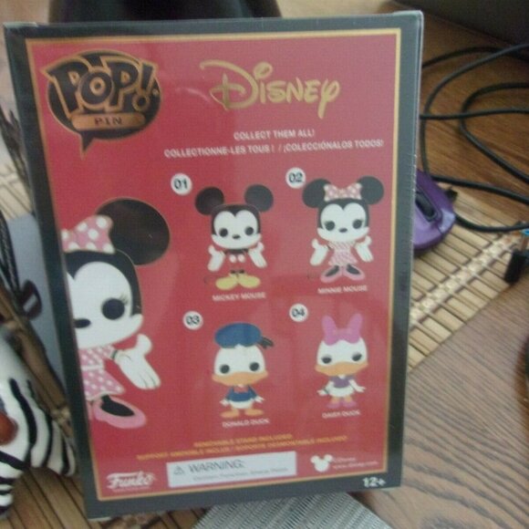 New Pin Funko Pop! - Disney: MINNIE MOUSE #02 - Picture 3 of 4